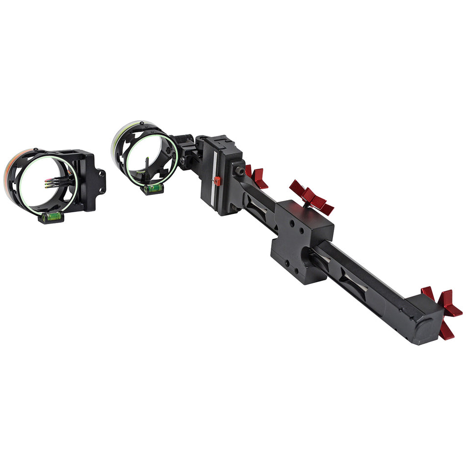 30-06 Longitude Archery Sight .019 RH/LH with 1 Pin and 3 Pin Heads