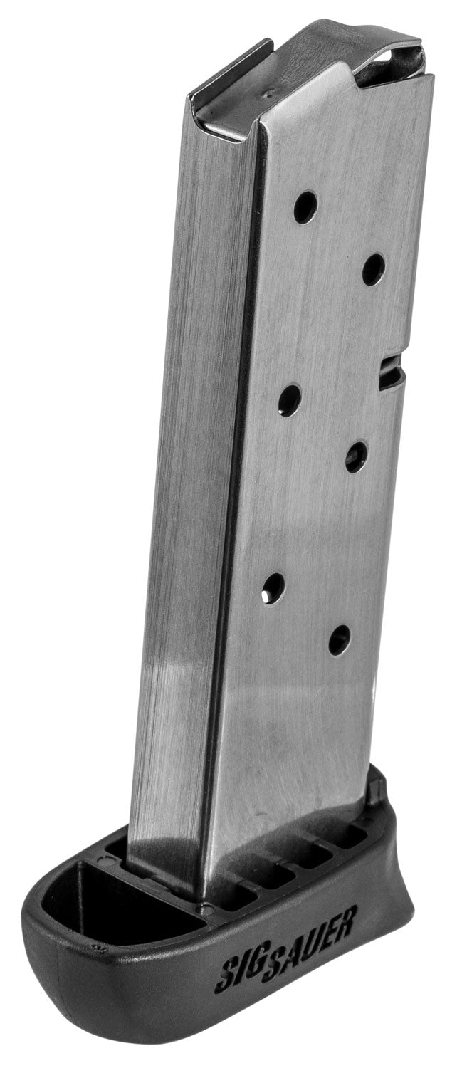 Sig Sauer P238 Extended 7rd .380 ACP Natural Steel Handgun Magazine
