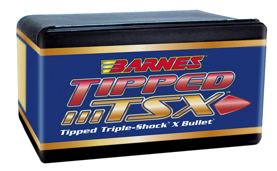 Barnes Tipped TSX 375 Caliber 250gr Polymer Tip Boat Tail Bullets 50/Box