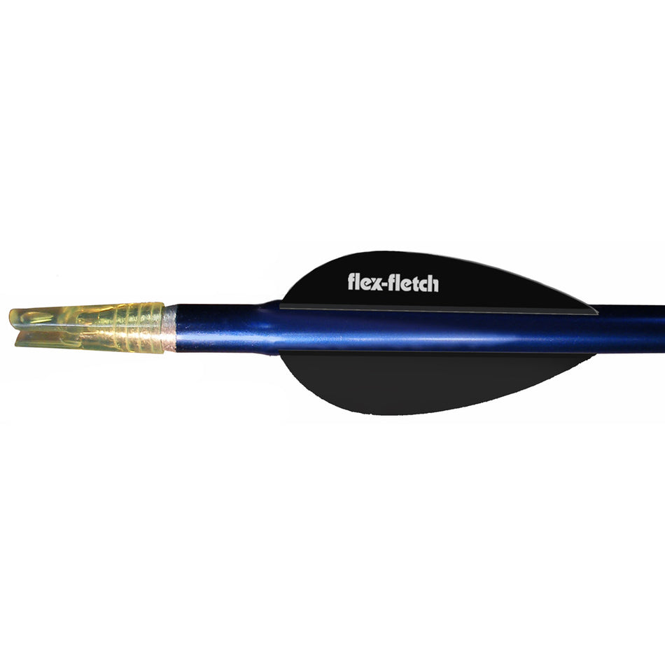 Flex Fletch FFP Vanes Black 2 inch 100 pk.