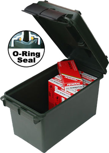 MTM Case-Gard AC50C11 Forest Green 50 Caliber Ammo Storage Can Polypropylene