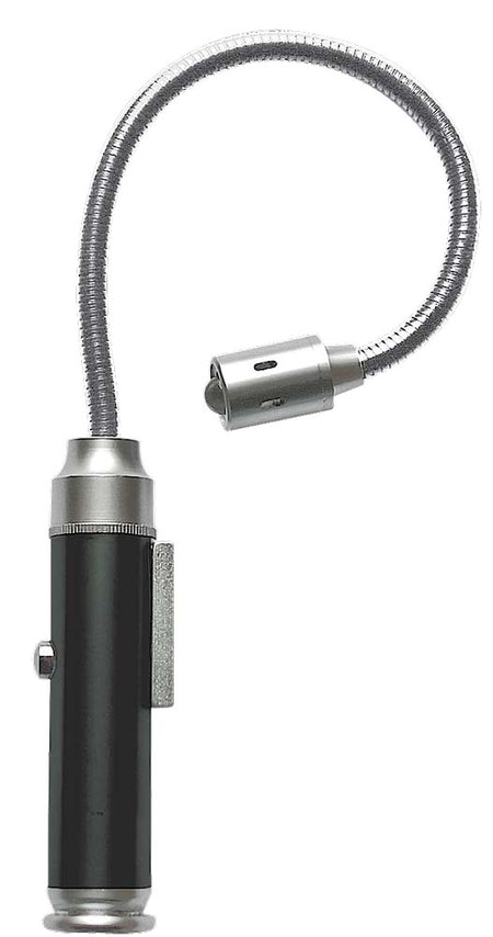Real Avid Magnetic Bore Light 15,000 mcd LED Flex Neck Aluminum Black w/Silver