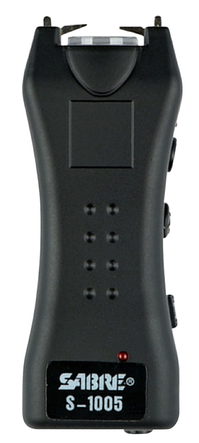 Sabre S1005BK Black Mini Stun Gun Includes Flashlight Holster and Wrist Strap