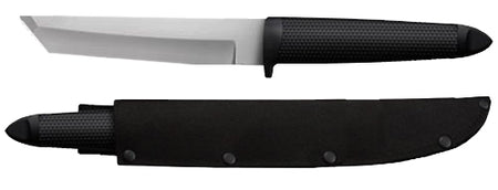 Cold Steel Tanto Lite Fixed Blade 6" Plain Tanto 4034 Stainless Blade Black Polypropylene Handle with Sheath