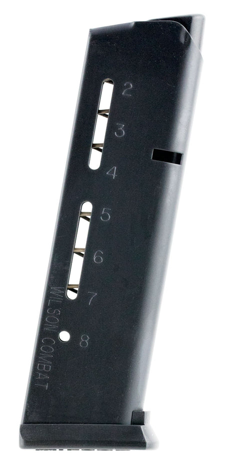 Wilson Combat 500B 8-Round .45 ACP Elite Tactical Magazine Black Stainless for 1911