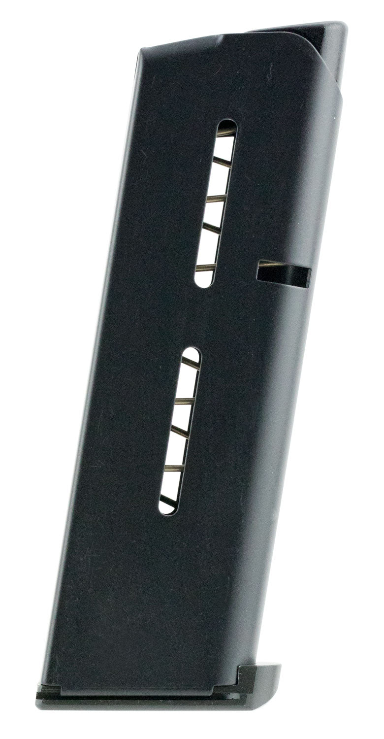 Wilson Combat 47OXCB 7-Round 1911 Officer .45 ACP Black Stainless Magazine Lo-Profile Floor Plate