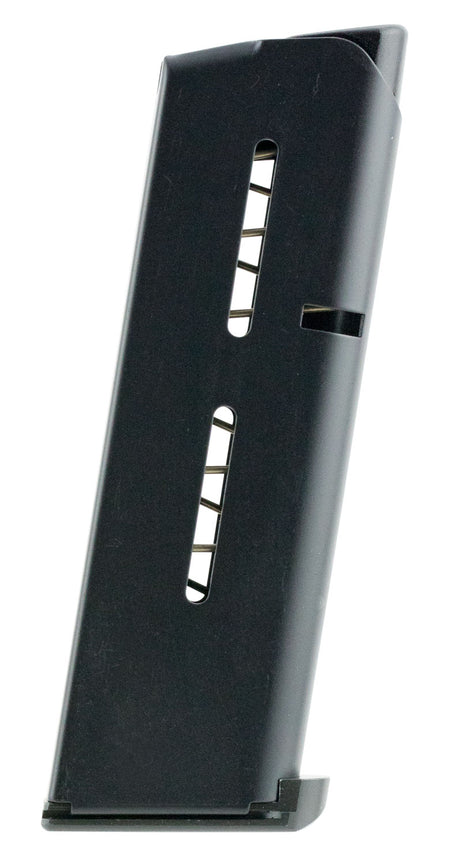 Wilson Combat 47OXCB 7-Round 1911 Officer .45 ACP Black Stainless Magazine Lo-Profile Floor Plate