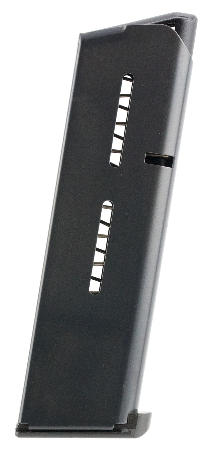 Wilson Combat 47CB 7-Round 1911 Government .45 ACP Black Steel Magazine Lo-Profile Floor Plate