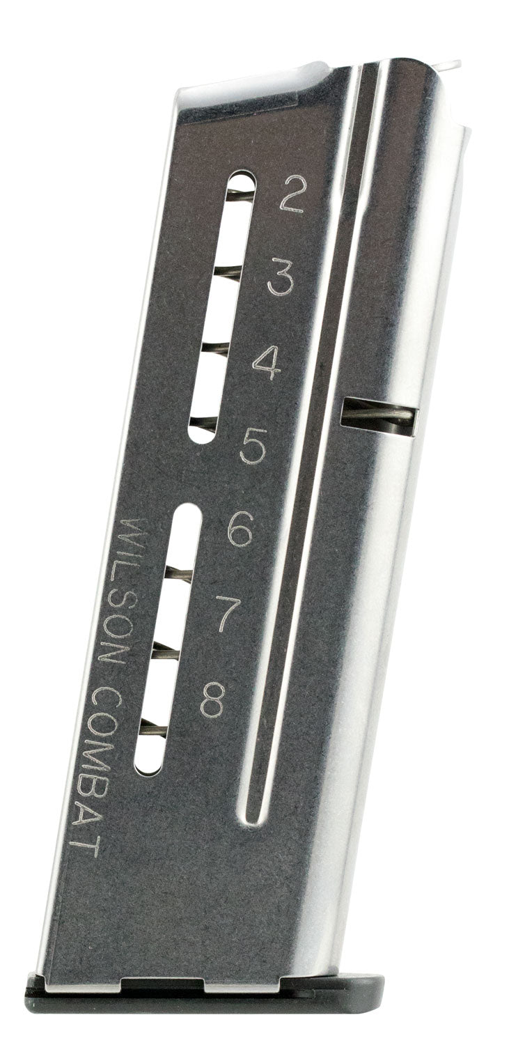Wilson Combat 5009C8 Elite Tactical Magazine 9mm 8rd Fits Wilson Combat 1911 Elite Tactical Stainless Steel