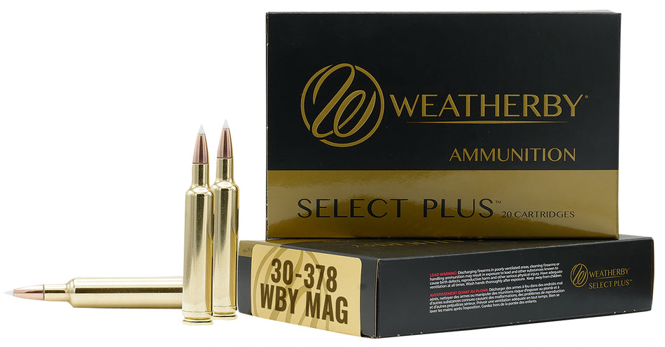 Weatherby .30-378 Weatherby Mag H303180IL Select Hornady Interlock 180 Grain