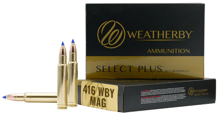 Weatherby .416 Wthby Mag B416350TTSX Select Plus Barnes Tipped TSX Lead Free 350 Grain
