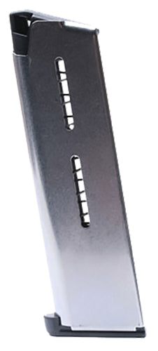 Wilson Combat 47C .45 ACP 7rd Stainless Steel Magazine for 1911 Government with Low-Profile Steel Floor Plate
