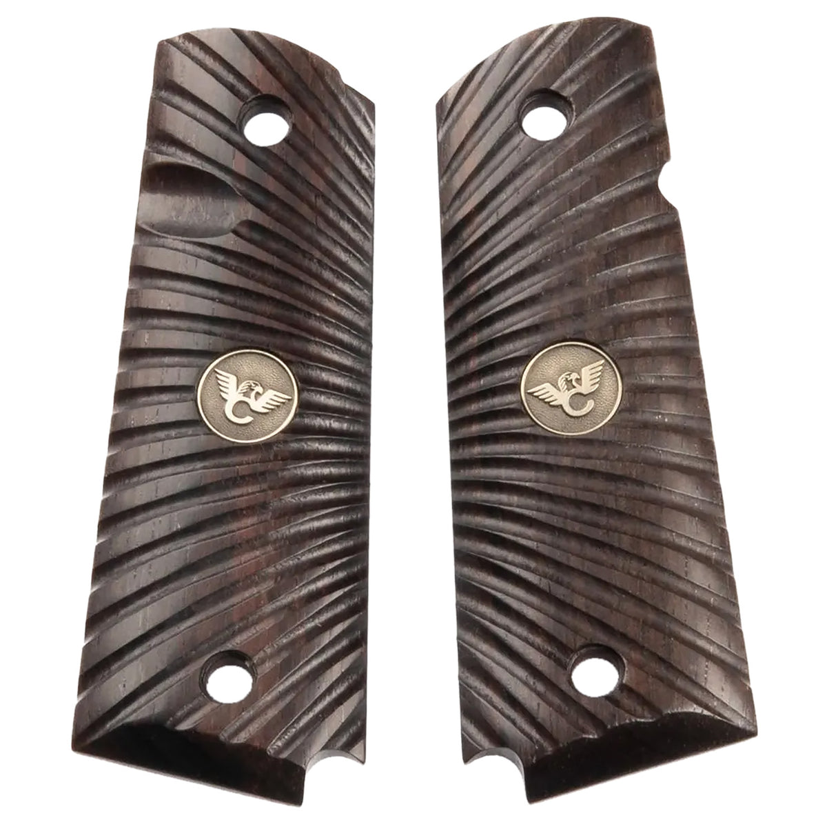 Wilson Combat 1911 Cocobolo Starburst Side Panel Grips Full Size