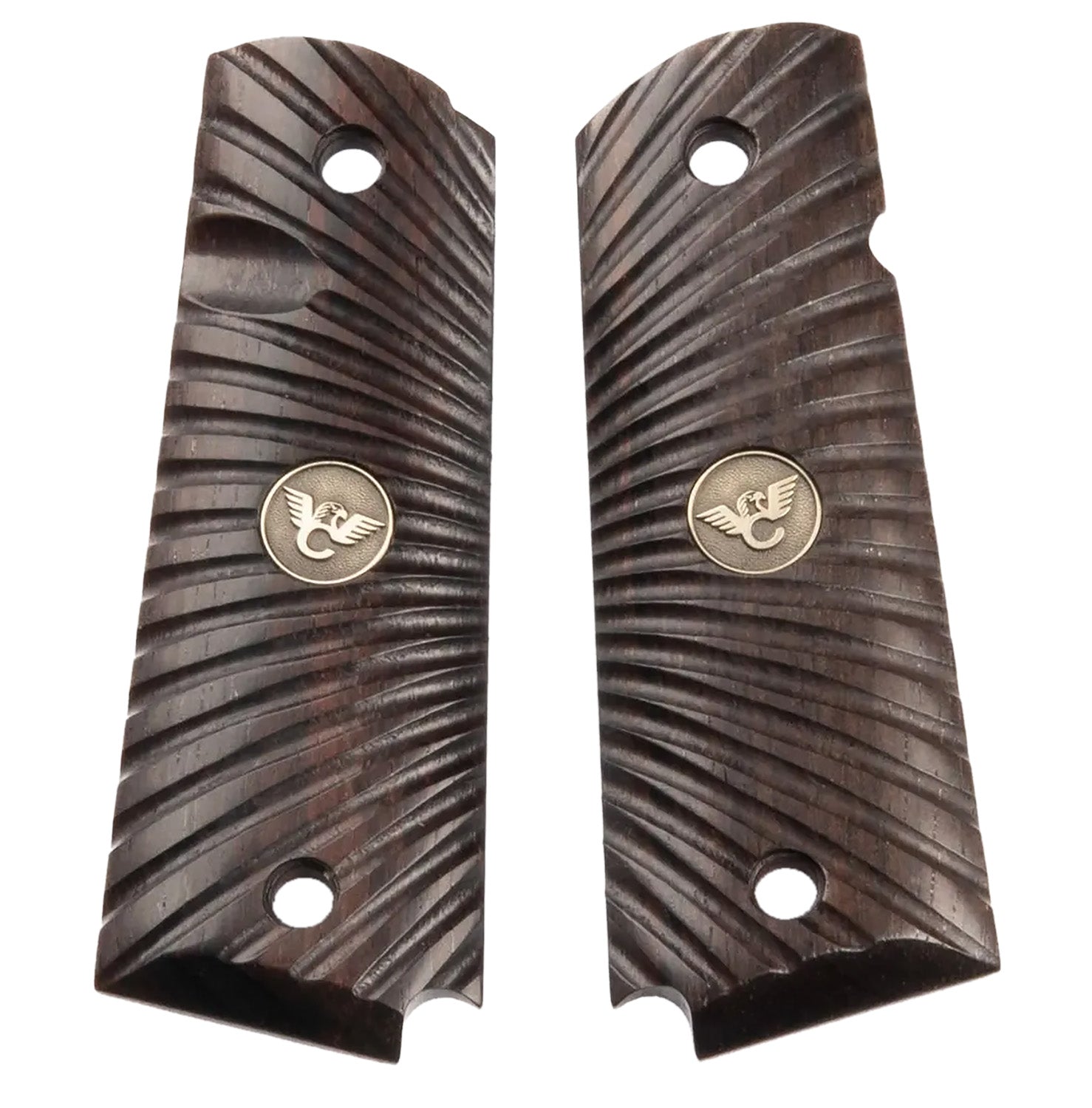 Wilson Combat 1911 Cocobolo Starburst Side Panel Grips Full Size