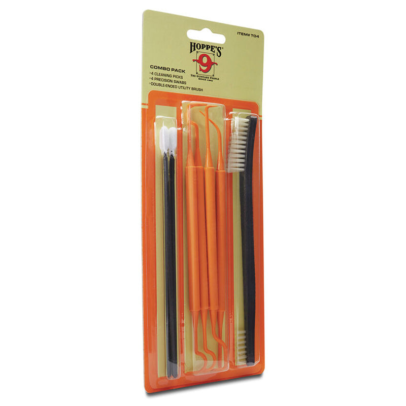Hoppes Firearm Cleaning Tools Combo Pack Blister