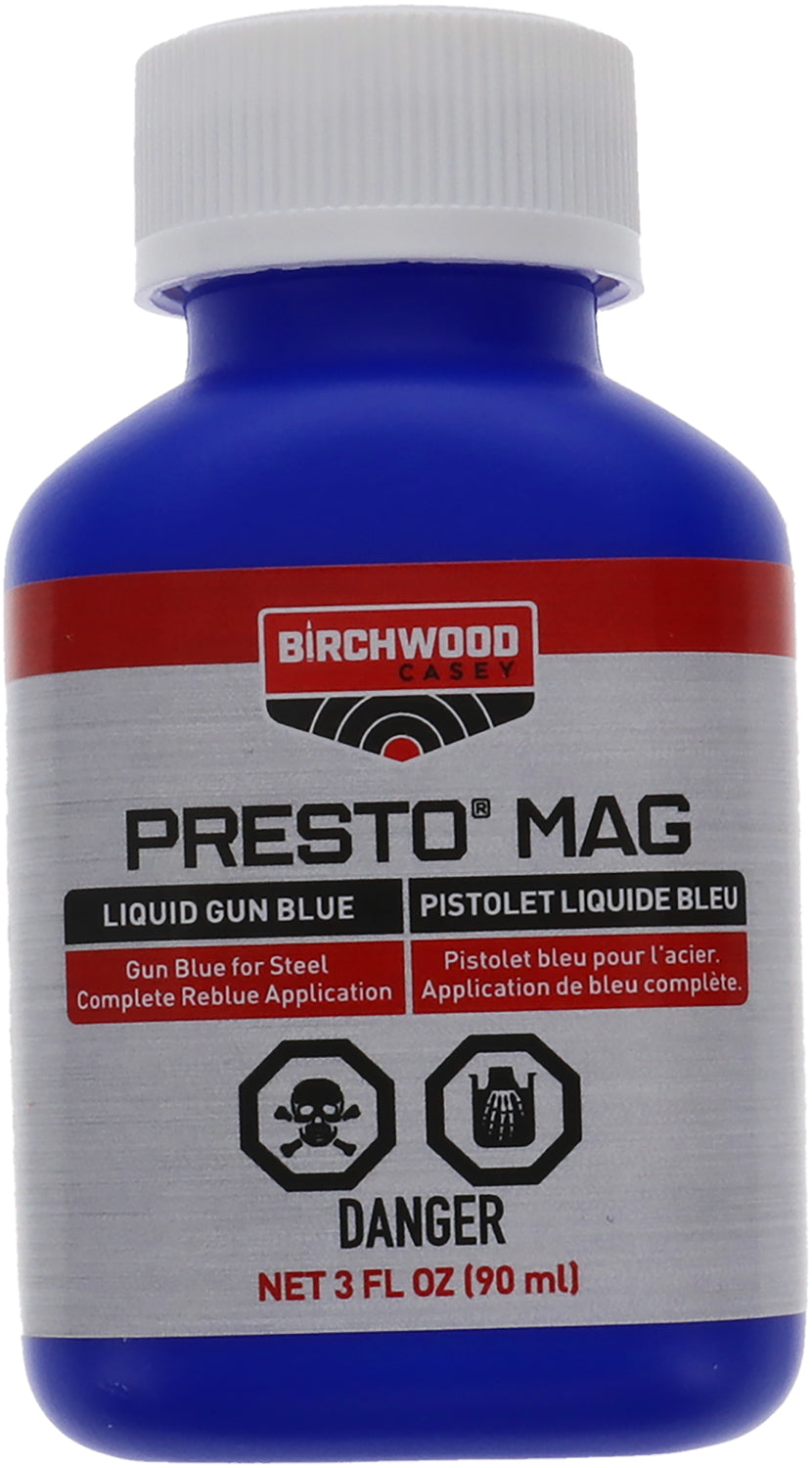 Birchwood Casey Presto Blue Magnum Deep Blue Luster Gun Blue 3 oz. Bottle
