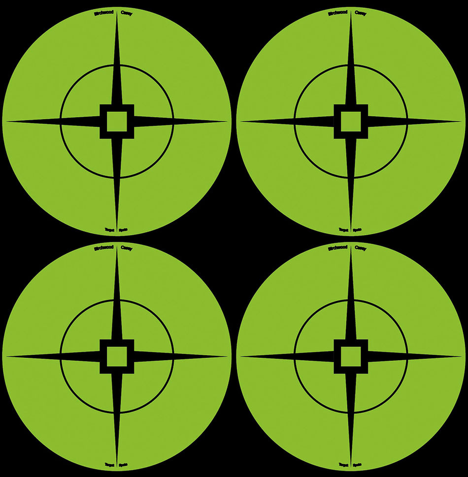 Birchwood Casey 33933 3" Green/Black Crosshair Self-Adhesive Target Spots 40 Pack