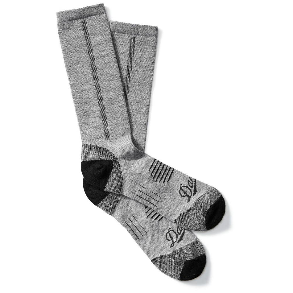 Danner Merino Wool Blend Lightweight Hiking Crew Socks Grey Size Medium