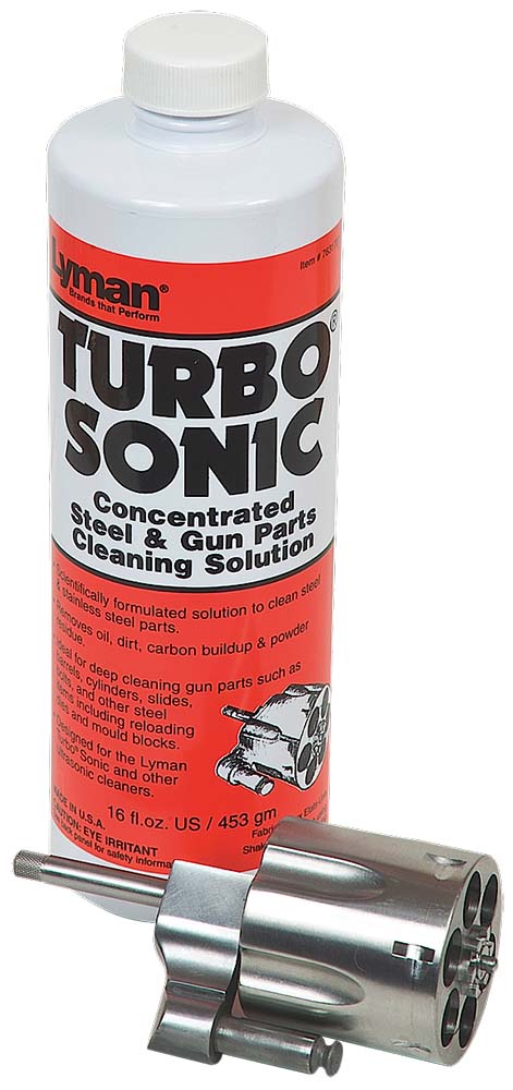 Lyman 7631707 16 oz Turbo Sonic Ultrasonic Gun Parts Cleaner Solution