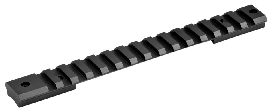 Warne M674M20MOA Matte Black Steel Picatinny Rail for Remington 700/Mauser Model 18/Sauer 100-101 Long Action 20 MOA