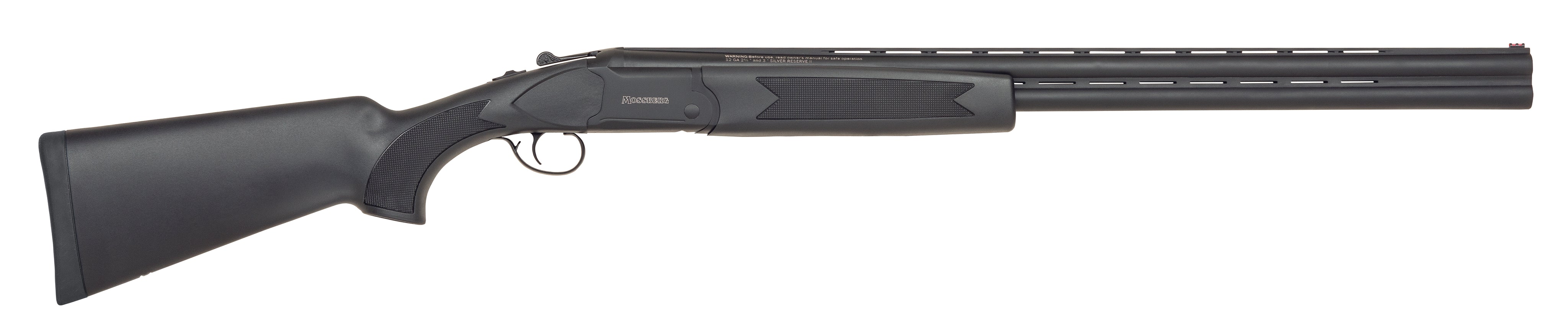 Mossberg 75483 Silver Reserve Eventide O/U 20 Gauge Shotgun, 3" 2rd 26", Black Synthetic Furniture, Fiber Optic Sight, 5-Choke Field Set