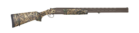 Mossberg 75488 Silver Reserve Eventide Waterfowl Over/Under 12 Gauge 3.50" 2rd 28", Bronze Barrel/Rec, Mossy Oak Vintage Shadowgrass Furniture, Fiber Optic Sight, 5 Field Set Chokes