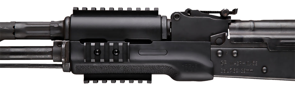 Hogue 74004 AK-47/AK-74 OverMolded Rubber Gripping Forend – Black Finish