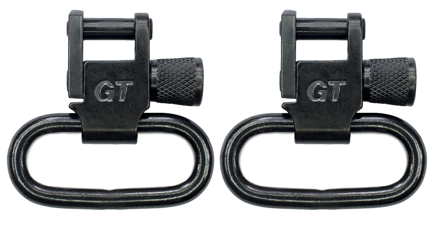 GrovTec US GTSW01 1" Black Oxide Locking Swivel for Rifles Steel