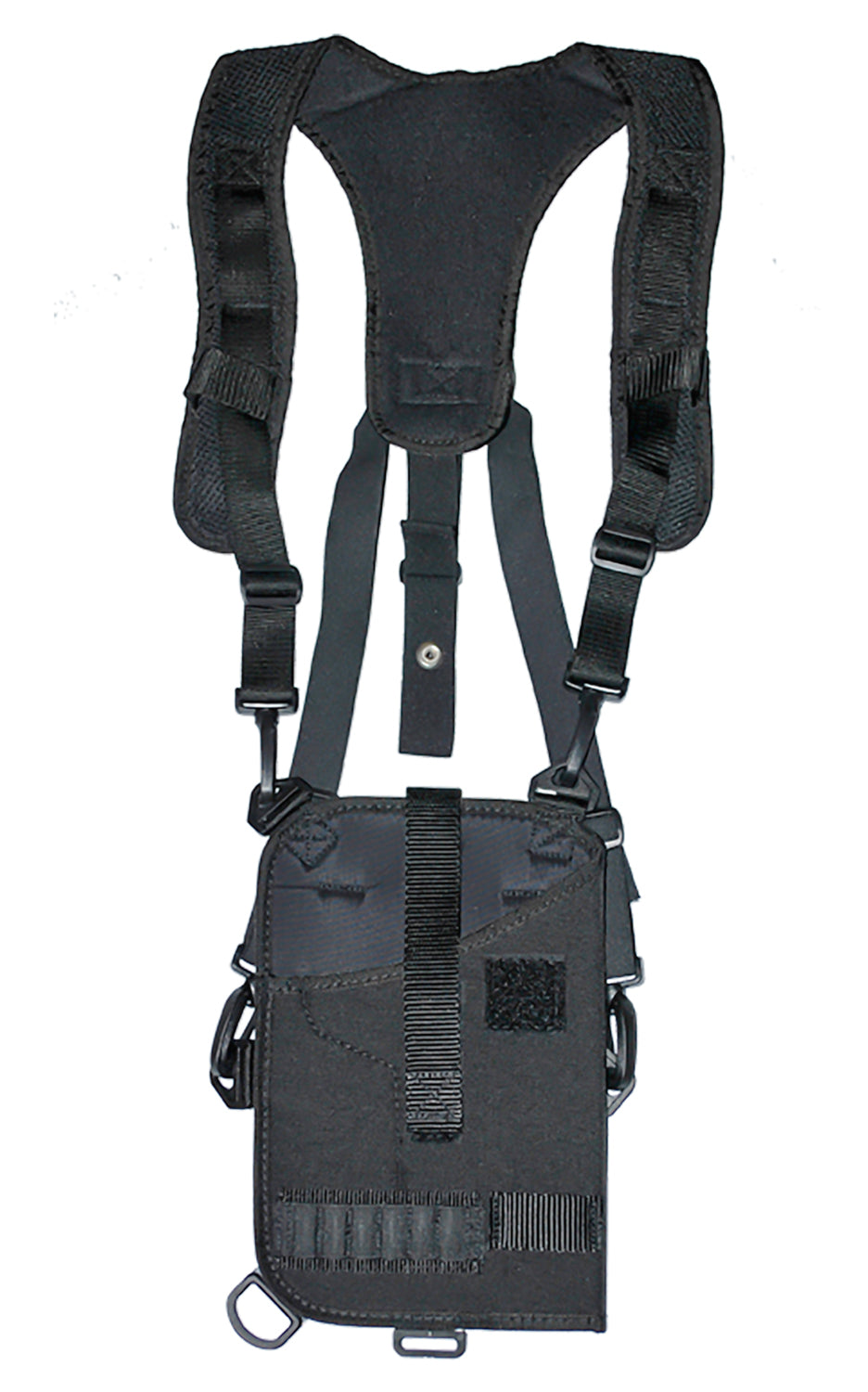GrovTec US GTHL14902R Trail Pack 1000D Nylon Shoulder Holster Harness for Med/Large DA Revolver Ambidextrous