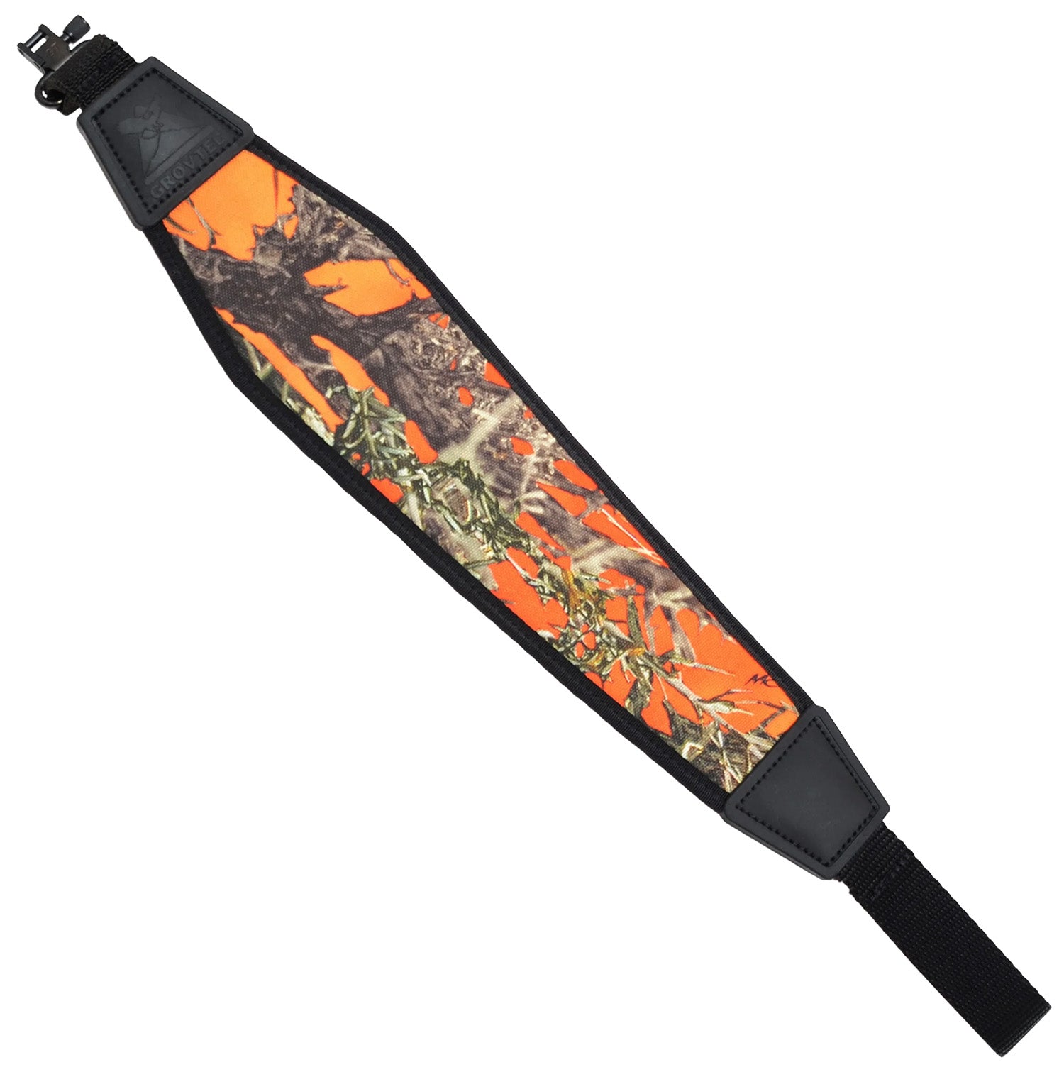 GrovTec GT Padded Nylon Sling TrueTimber Blaze Orange 48" Adjustable Rifle/Shotgun
