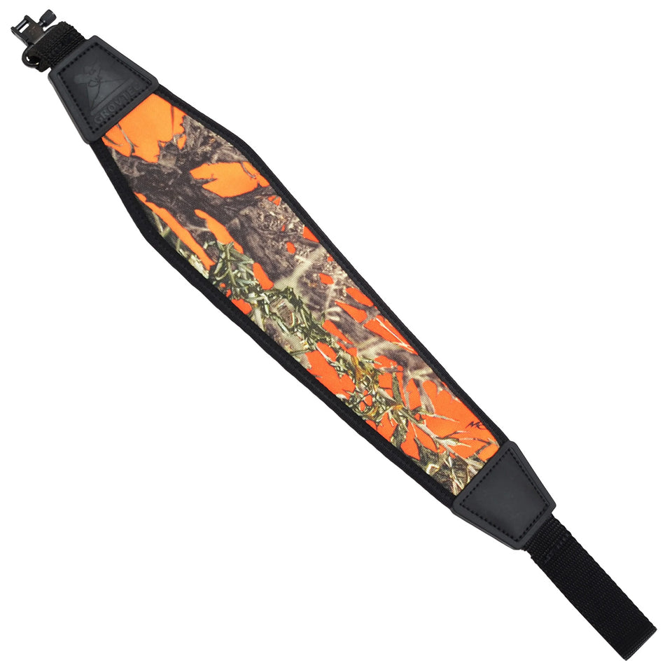 GrovTec GT Padded Nylon Sling TrueTimber Blaze Orange 48" Adjustable Rifle/Shotgun