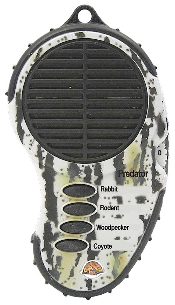 Cass Creek 334 Mini Electronic Predator Game Call with 4 Sounds, Brown Plastic