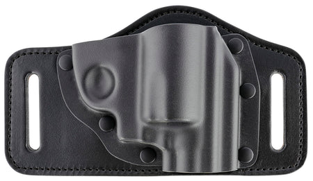 Galco TS800B TacSlide OWB Belt Slide Holster - Kydex/Leather, Glock 43/Hellcat/Shield EZ RH