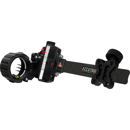 Axcel AccuTouch Carbon Pro Archery Sight AccuStat 3 Pin .019 RH/LH
