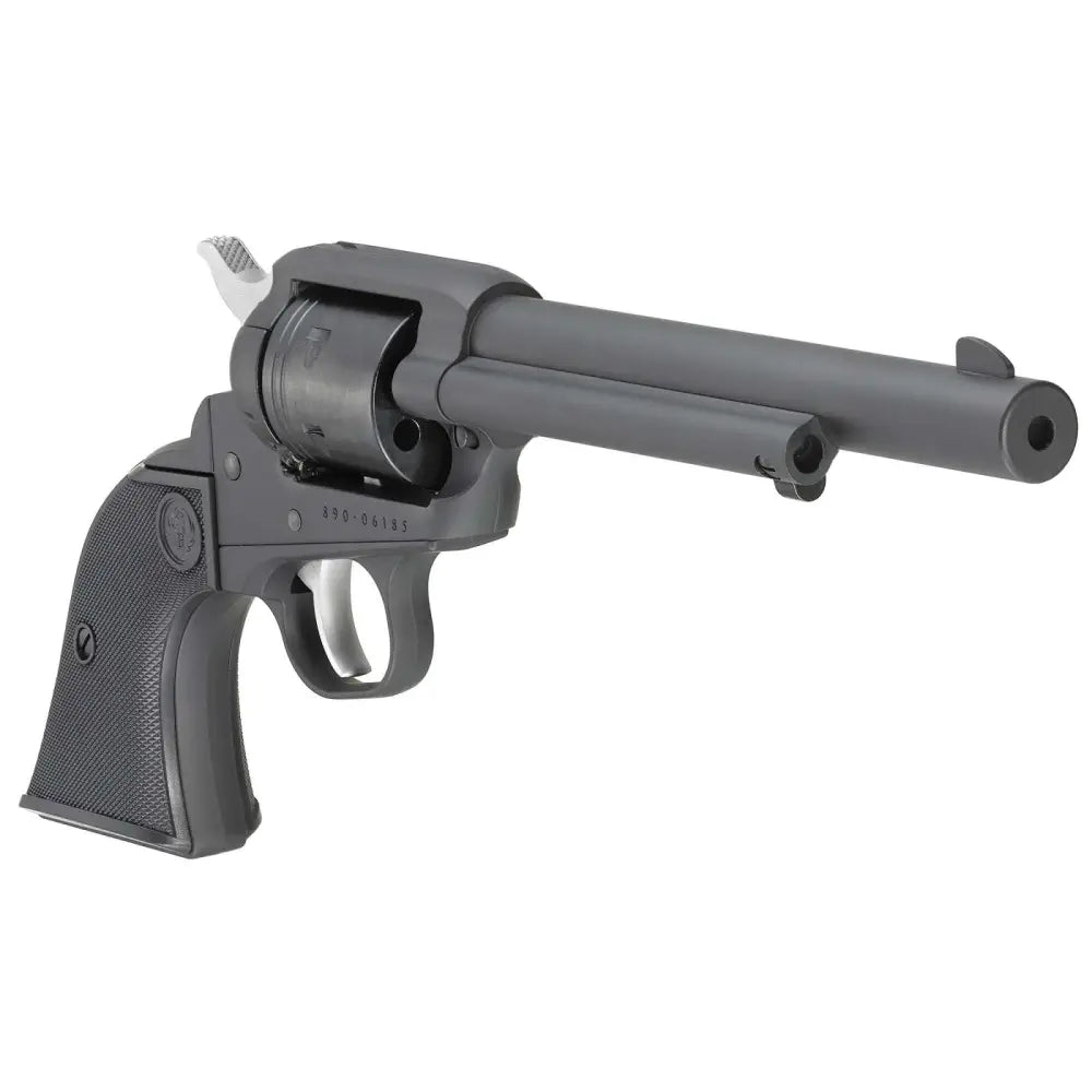 dRUGER WRANGLER REVOVLER 22LR BLACK 6.5" 6RD