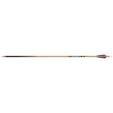 Gold Tip Traditional Classic Arrows 500 with 4 in. Feathers, 6 Pack