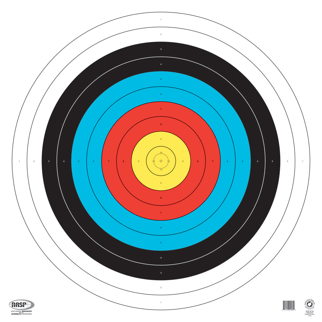 Maple Leaf NASP Archery Target 80 cm Waterproof Material 25 pk.