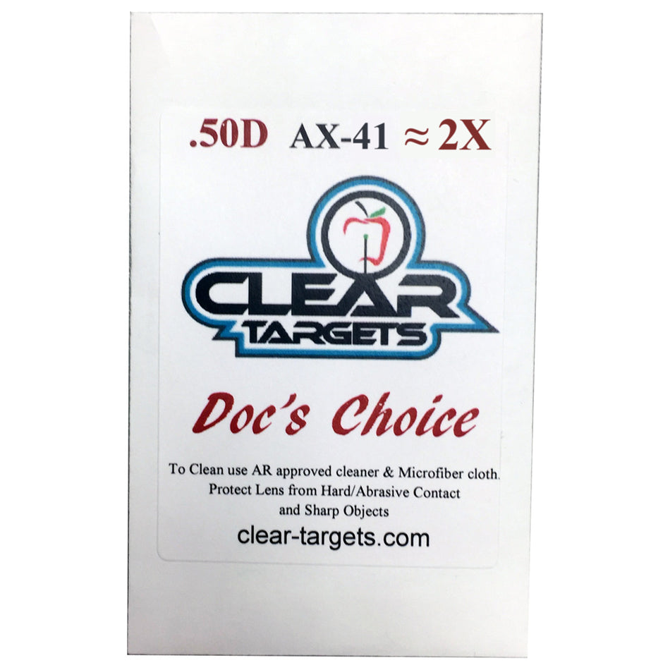 Axcel Docs Choice X-41 2X Sight Lens Anti-Glare