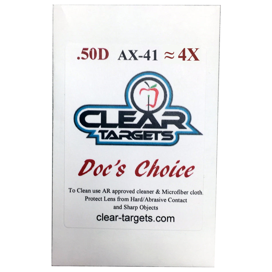 Axcel Docs Choice X-41 4X Sight Lens Anti-Glare