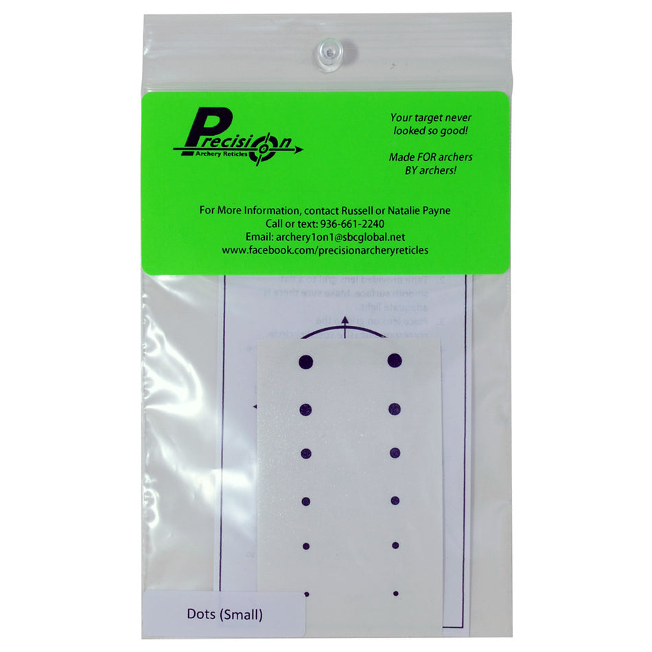 Axcel Archery Small Dot Kit Black for Target Shooting