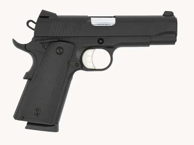SDS TISAS 1911 Carry B45 .45 ACP Pistol, Cerakote Black, 4.25" Barrel