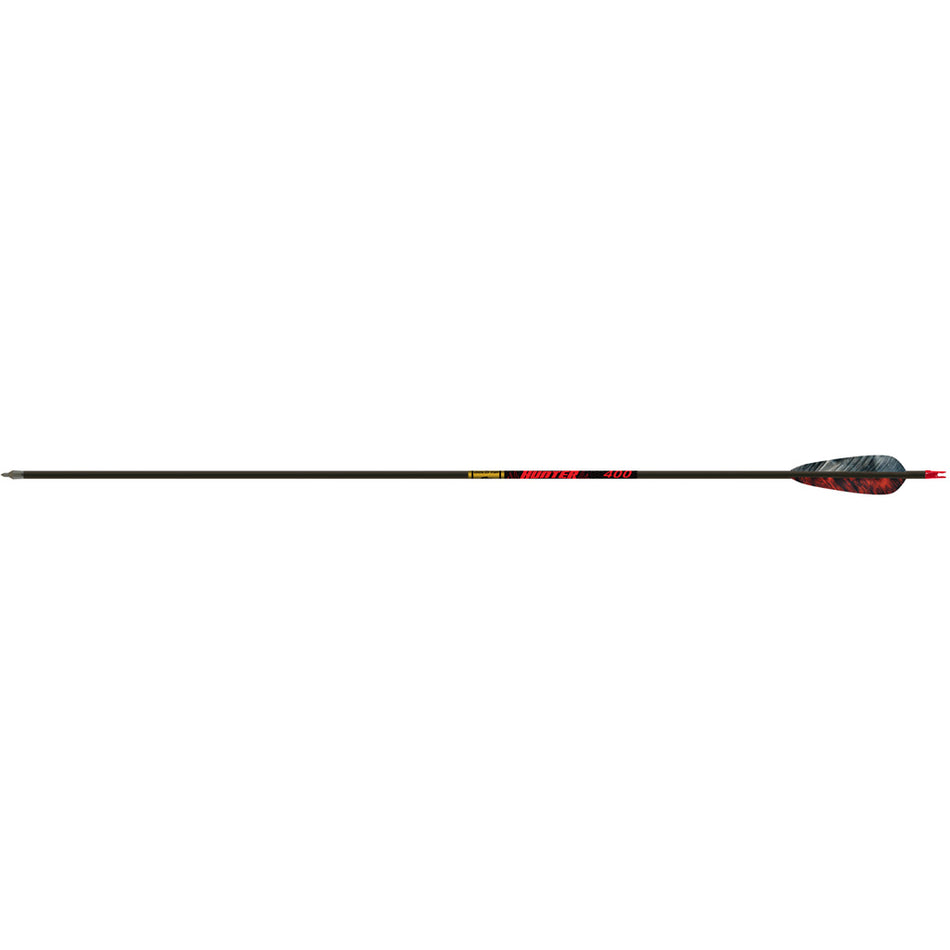 Gold Tip Hunter Arrows 400 with 4 in. Feathers 6 Pack