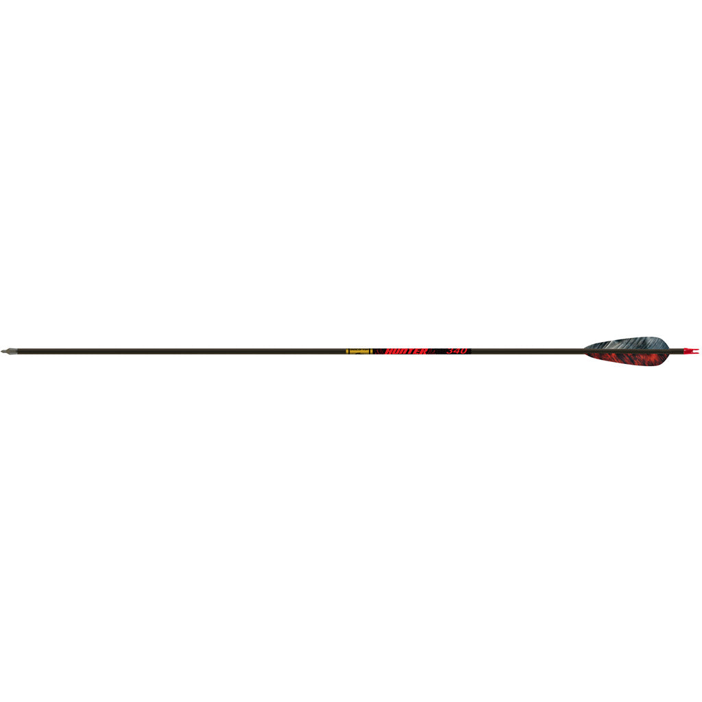 Gold Tip Hunter Arrows 340 with 4 in. Feathers 6 Pack