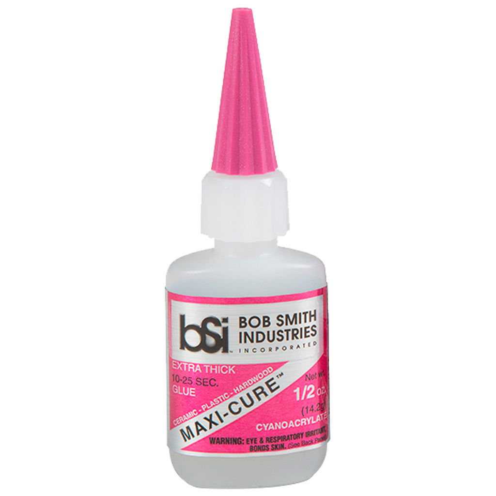 Bob Smith Maxi-Cure Glue for Fletching and Arrow Inserts 0.5 oz.