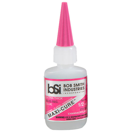 Bob Smith Maxi-Cure Glue for Fletching and Arrow Inserts 0.5 oz.