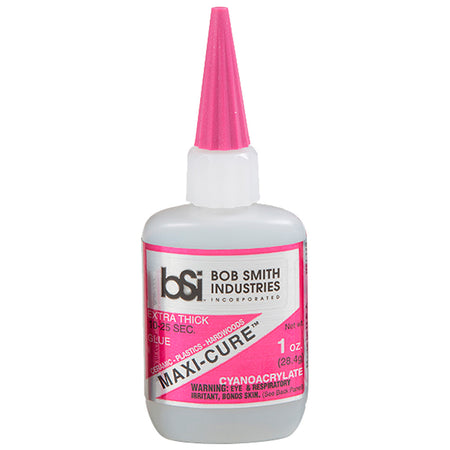 Bob Smith Maxi-Cure Glue for Fletching and Arrow Inserts 1 oz.