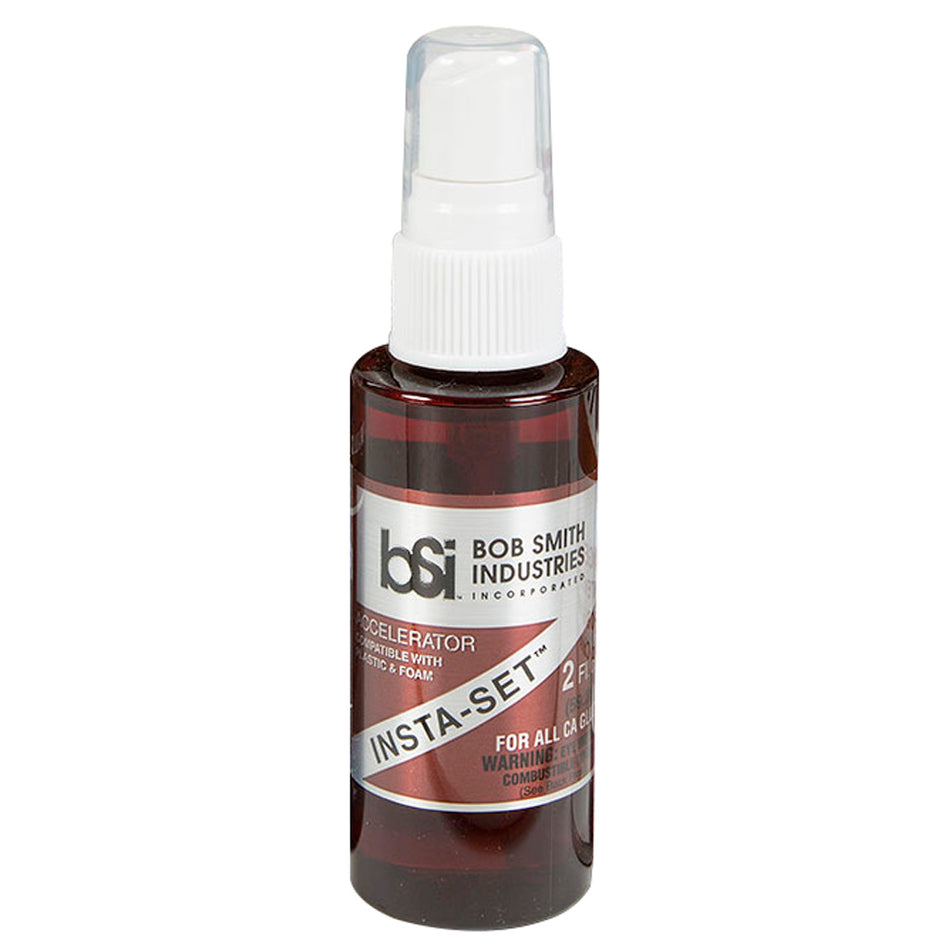 Bob Smith InstaSet Cyanoacrylate Accelerator 2 oz.