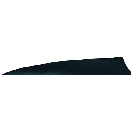 Gateway 4 in. Right Wing Black Shield Cut Fletching Feathers 100 Pk.
