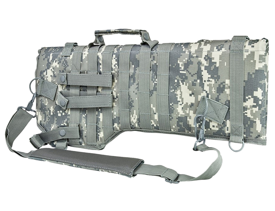 NcStar CVRSCB2919D VISM Tactical Rifle Scabbard Digital Camouflage Shoulder Carry