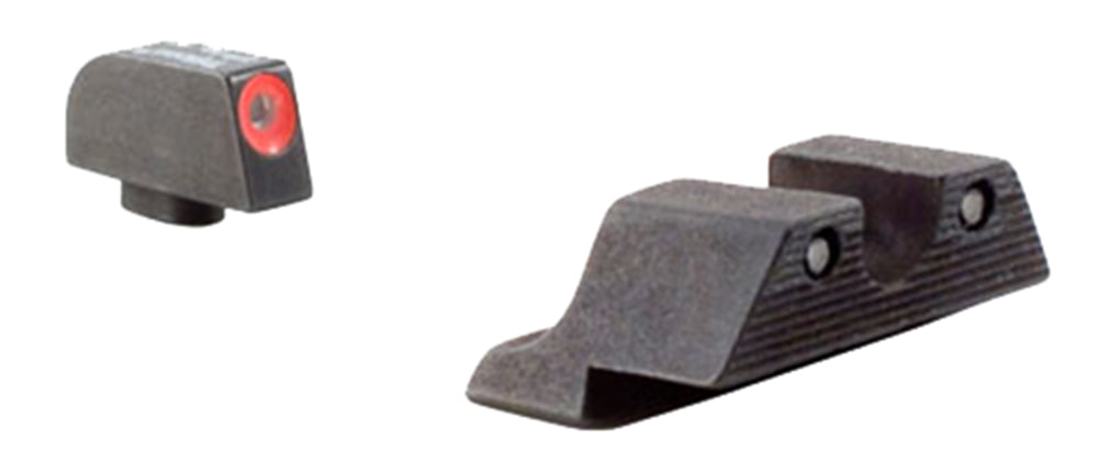 Trijicon HD Night Sights 600538 Orange Front/Black Rear - Glock 17/17L/19 Standard Frame